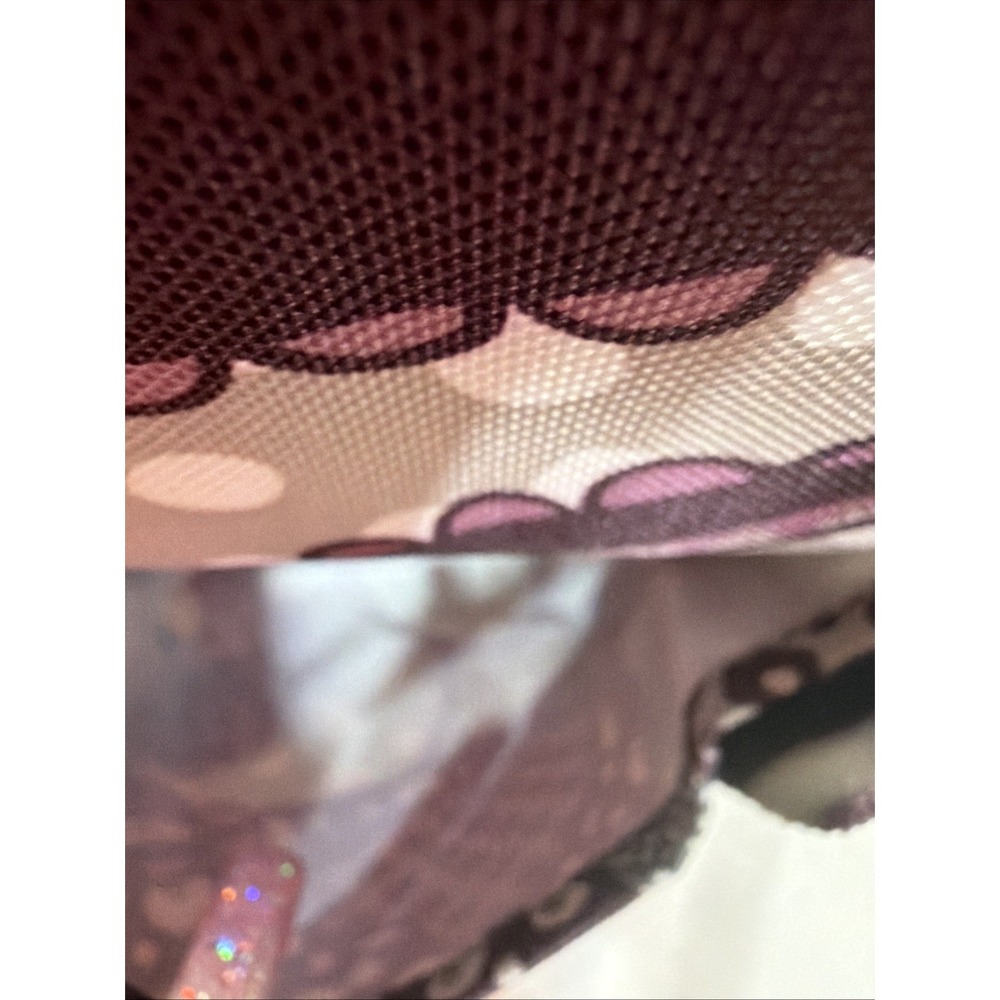 Thirty-One Organizing Utility Tote Retired Patchwork Paisley Bag Purple New - Picture 3 of 10